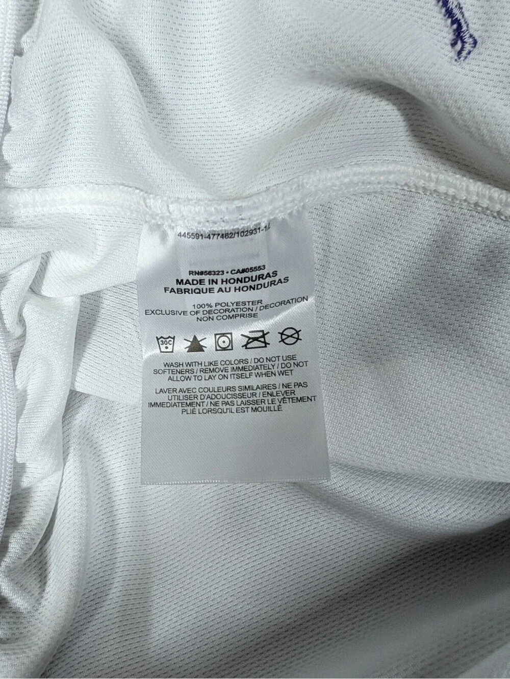 Jordan Mens 4XL White Purple Dri Fit Overtime Basketball Athletic Shorts NWT New